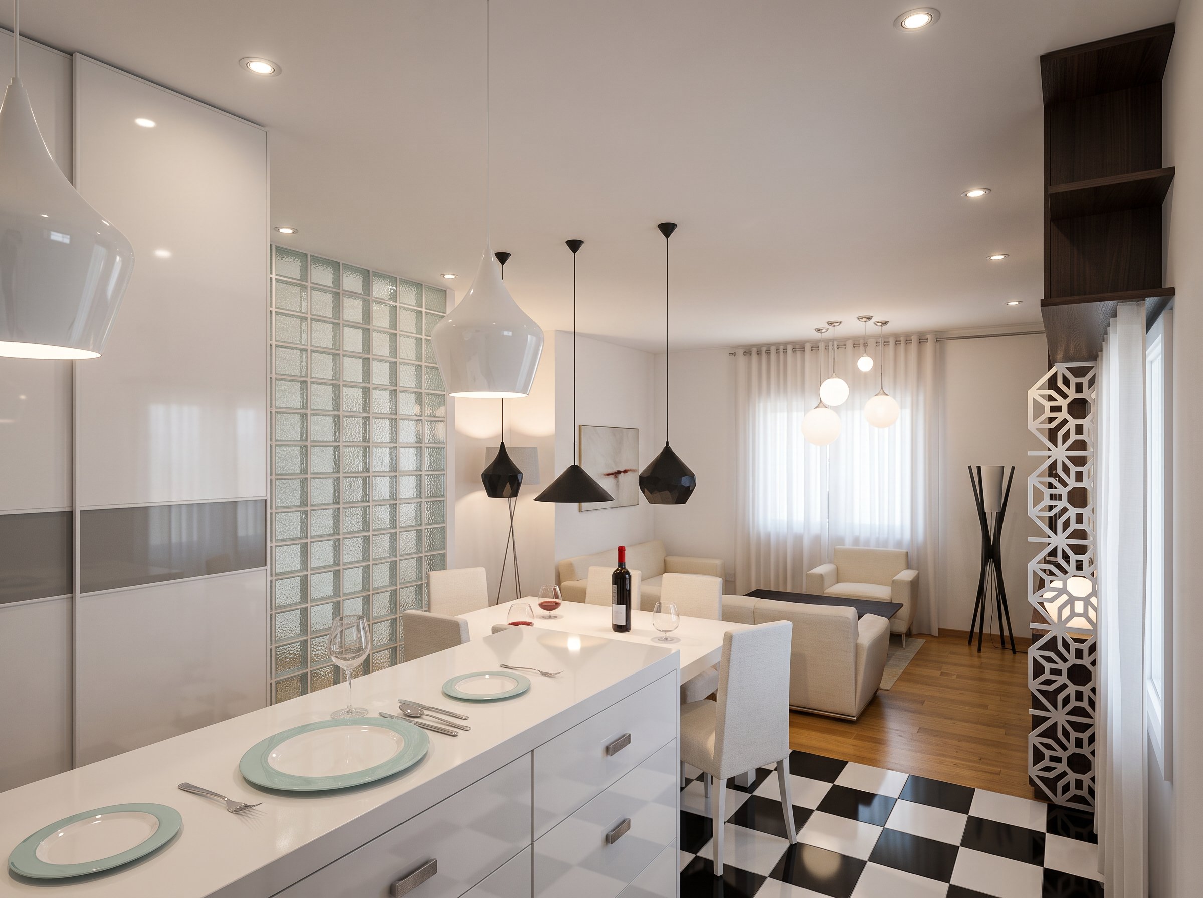 Checkerboard Apartment
